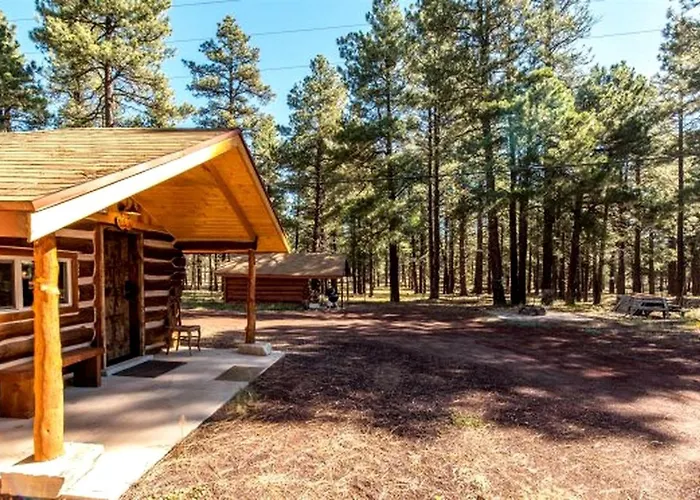 Cozy Historic Log With Fire Pit And Private Backyard On The Edge Of The Kaibab National Forest In Parks, Arizona Holiday home Parks