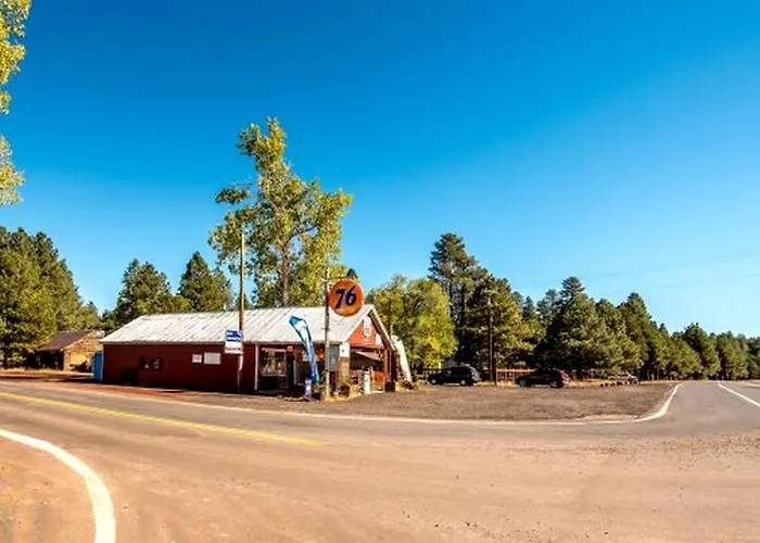 Cozy Historic Log With Fire Pit And Private Backyard On The Edge Of The Kaibab National Forest In Parks, Arizona Holiday home